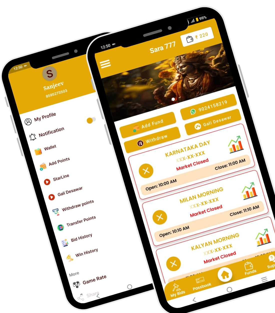 Kalyan Bets  Result Online